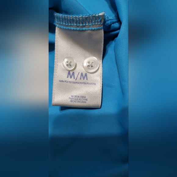 💲2️⃣ EAG Elite by Mossy Oak Blue Short-sleeved Button-down Outdoor Sport Shirt - Picture 14 of 14